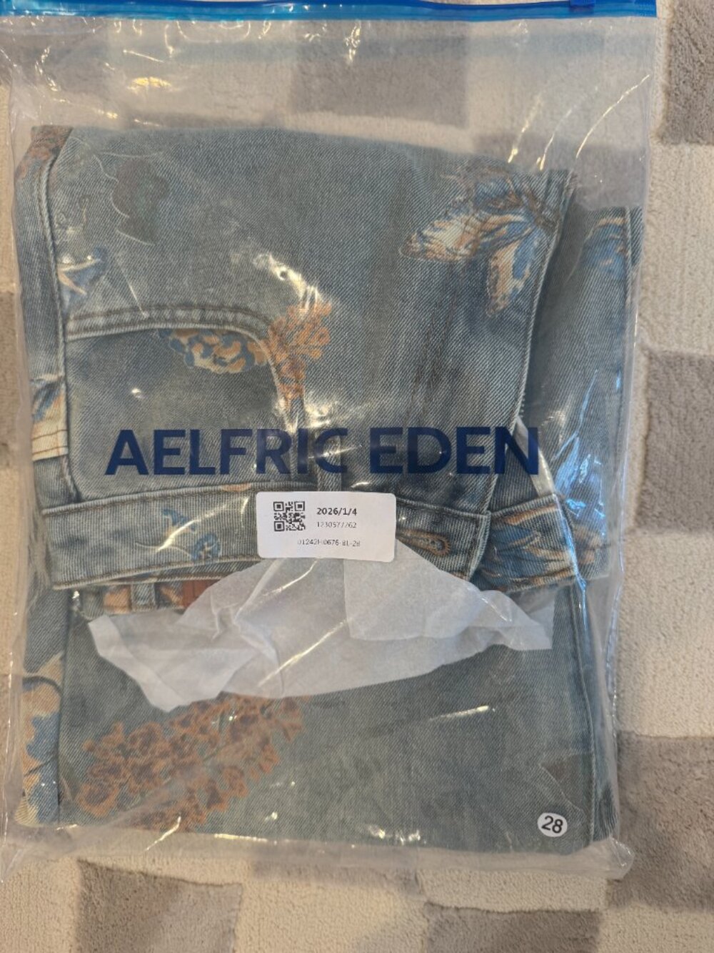 Aelfric Eden Floral Baggy Jeans - Picture 8 of 8